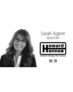 Howard Hanna Business Cards Package: Style #19