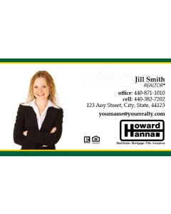 Howard Hanna Business Cards Package: Style #37