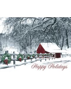 Classic Real Estate Farming Postcards: Holiday Series: Style HS021