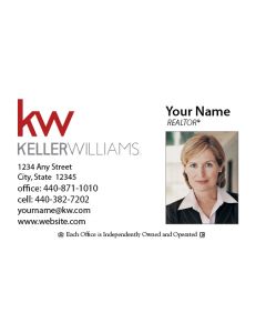 Keller Williams Business Cards Package: Style #01