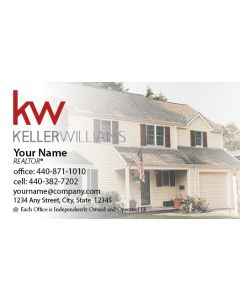 Keller Williams Business Cards Package: Style #10