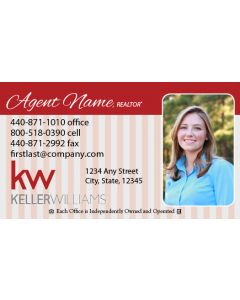 Keller Williams Business Cards Package: Style #17