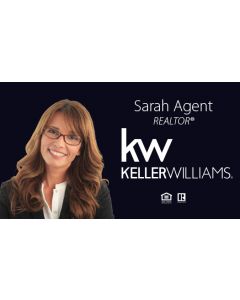 Keller Williams Business Cards Package: Style #21