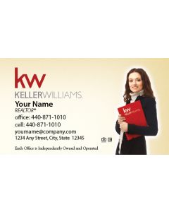 Keller Williams Business Cards Package: Style #23