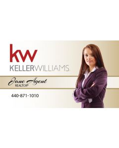Keller Williams Business Cards Package: Style #28