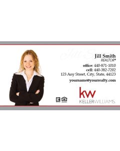 Keller Williams Business Cards Package: Style #37