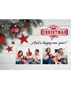 Holiday Cards: Photo Cards: Style PCW005