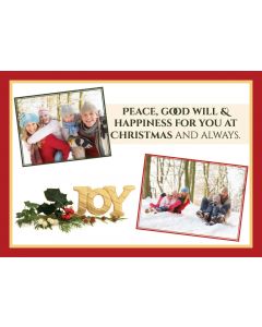Holiday Cards: Photo Cards: Style PCW006