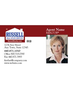 Russell Real Estate Business Cards Package: Style #03