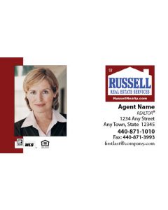 Russell Real Estate Business Cards Package: Style #04