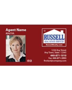 Russell Real Estate Business Cards Package: Style #06