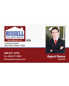 Russell Real Estate Business Cards Package: Style #07