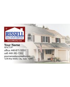 Russell Real Estate Business Cards Package: Style #10