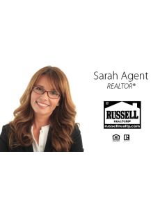 Russell Real Estate Business Cards Package: Style #20