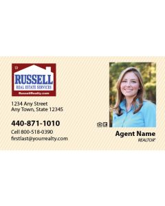 Russell Real Estate Business Cards Package: Style #26