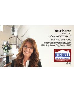 Russell Real Estate Business Cards Package: Style #30