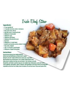 Classic Real Estate Farming Postcards: Recipe Series: Style RS003