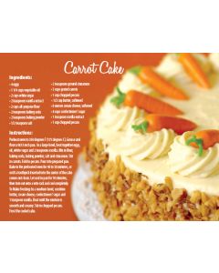 Classic Real Estate Farming Postcards: Recipe Series: Style RS004