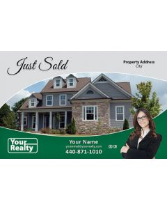 Deluxe Just Listed Just Sold Postcards: Style YRPC002D