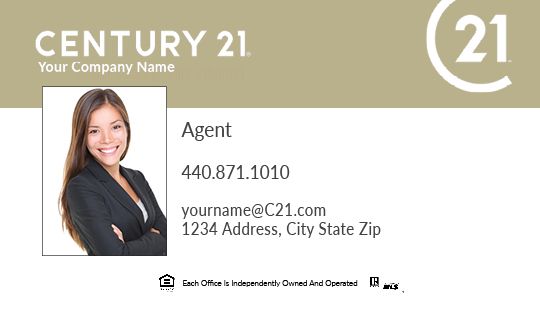 Century 21 Business Cards Package Style 35