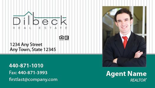 Dilbeck Real Estate Business Cards Package Style 07